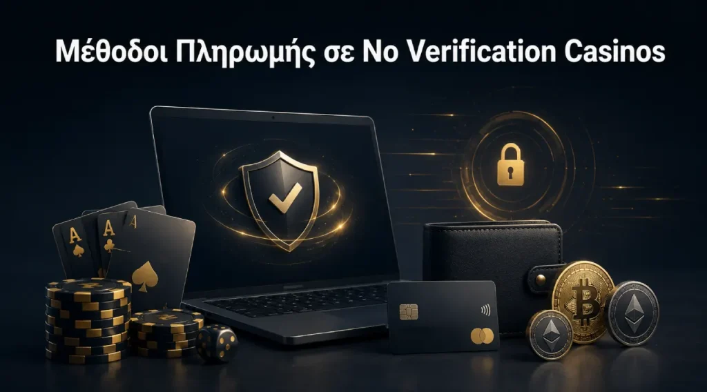 Μέθοδοι Πληρωμής σε No Verification Casinos